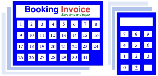 booking invoice