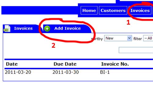 invoice add 1